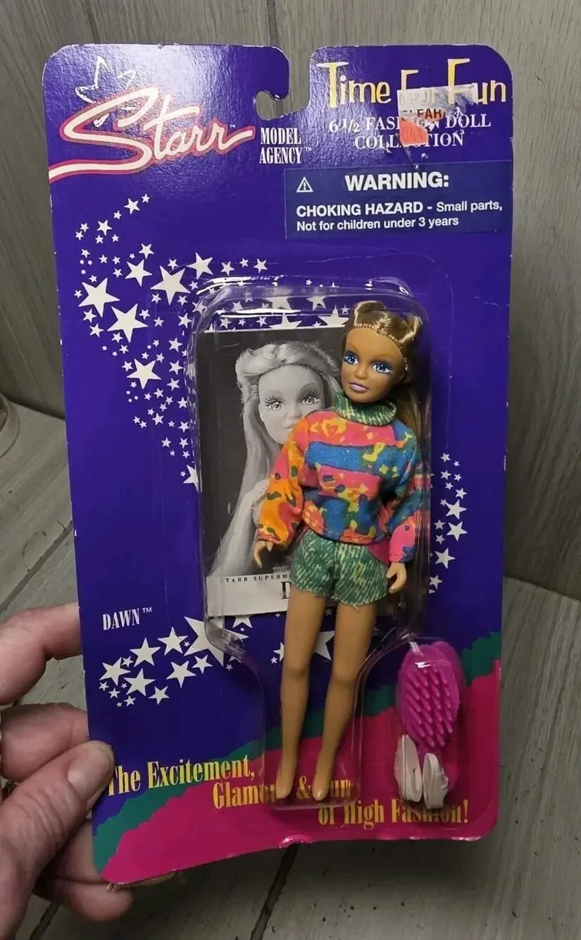 Vintage Jakks Pacific JPI Starr Model Agency Time For Fun Dawn Doll #5929 USA